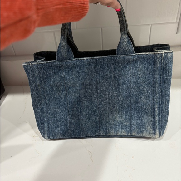 Prada denim and rhinestone tote! - Picture 3 of 6